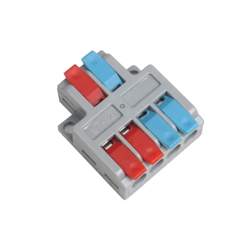 နှစ်ချက်မှ လေးလုံးပါ သေးငယ်သော Splicing Wire Quick Connectors များ